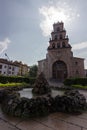 Town of Cangas de Onis in Asturias Spain Royalty Free Stock Photo