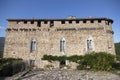 Town and castle of Compiano Parma Italy