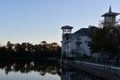 Town Center of Celebration in Florida Royalty Free Stock Photo