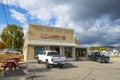 Town center of Center Harbor, NH, USA