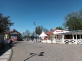 Town center of Jaroslawiec, Poland Royalty Free Stock Photo