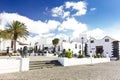 town center teguise lanzarote december