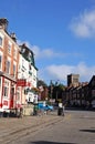 Town centre, Ashbourne. Royalty Free Stock Photo