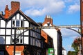 Town centre, Ashbourne. Royalty Free Stock Photo