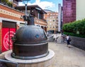 Town centre regeneration of Eldridge Pope Brewery Site Dorchester Dorset Royalty Free Stock Photo