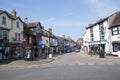 The town centre in Ringwood, Hampshire in the UK