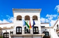 Town City Hall in Nerja, on Costa del Sol close to the Balcon de Europa, Malaga Province, Andalucia, Spain Royalty Free Stock Photo