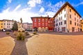 Town of Cividale del Friuli colorful Italian square panoramic vi