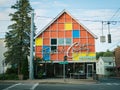 Town & Country Antiques vintage sign, Liberty, New York