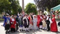 National Town Crier Competition held Exmouth Devon in South West England Summer 2018 Royalty Free Stock Photo