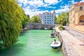 Town of Crikvenica landmarks and Dubracina river view