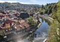 Town of Cesky Krumlov, Czech Republic