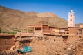 Town in Dades Valley, Morocco Royalty Free Stock Photo
