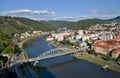 Town Decin, Czech republic