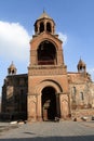 Town of Echmiadzin Royalty Free Stock Photo