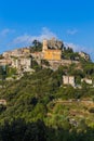 Town Eze - Azure Coast in France Royalty Free Stock Photo