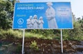 The town of Fatima in Central Portugal, home to a Catholic pilgrimage