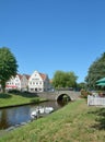 Friedrichstadt,North Frisia,Germany Royalty Free Stock Photo