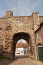 Town Gate Royalty Free Stock Photo