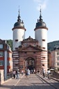 The town gates in Heidelberg in Germany