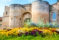 The town gates of Tarascon, France Royalty Free Stock Photo