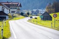 Town of Gosau Royalty Free Stock Photo