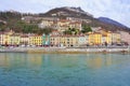 The town of Grenoble, the capital of the French department of Isere