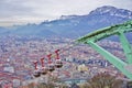 The town of Grenoble, the capital of the French department of Isere