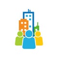 Town Group Logo Icon Design