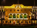 Town hall, aka Palacio Municipal, at Plaza Mayor in Lima, Peru