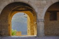 town hall arch Cantavieja