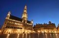 The town hall of Bruxelles, Belgium (night shot)