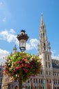 Town hall building in the Grand Place