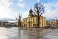 Town hall building on the Market Square in Nowy Targ Royalty Free Stock Photo