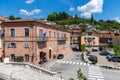 The town hall building of Monforte d Alba village Royalty Free Stock Photo