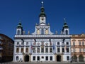 Town Hall of Ceske Budejovice Royalty Free Stock Photo