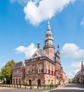 Town hall of Bolsward in Friesland, Netherlands