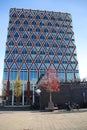 The town hall of the city of Gouda, named stroopwafel, after cheese the second famous of Gouda. Royalty Free Stock Photo