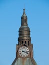 Town Hall Clock Tower Royalty Free Stock Photo