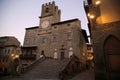 Town Hall of Cortona, Italy Royalty Free Stock Photo