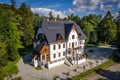 Town hall in Gluszyca, Poland