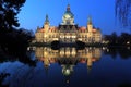Town hall in Hannover Royalty Free Stock Photo