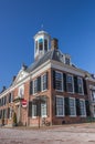 Town hall in the historical center of Dokkum Royalty Free Stock Photo