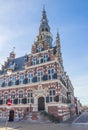 Town hall in the historical center of Franeker Royalty Free Stock Photo