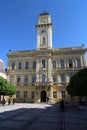 Town hall on Klapka square in KomÃÂ¡rno Royalty Free Stock Photo