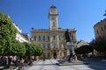 Town hall on Klapka square in KomÃÂ¡rno Royalty Free Stock Photo