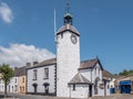 The Town Hall Laugharne Taf Estuary Wales Royalty Free Stock Photo