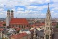 Town Hall in Marienplatz, Munich, Germany