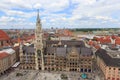 Town Hall in Marienplatz, Munich, Germany