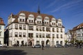 The Town Hall on the Market square in Naumburg. Saxony-Anhalt, G Royalty Free Stock Photo